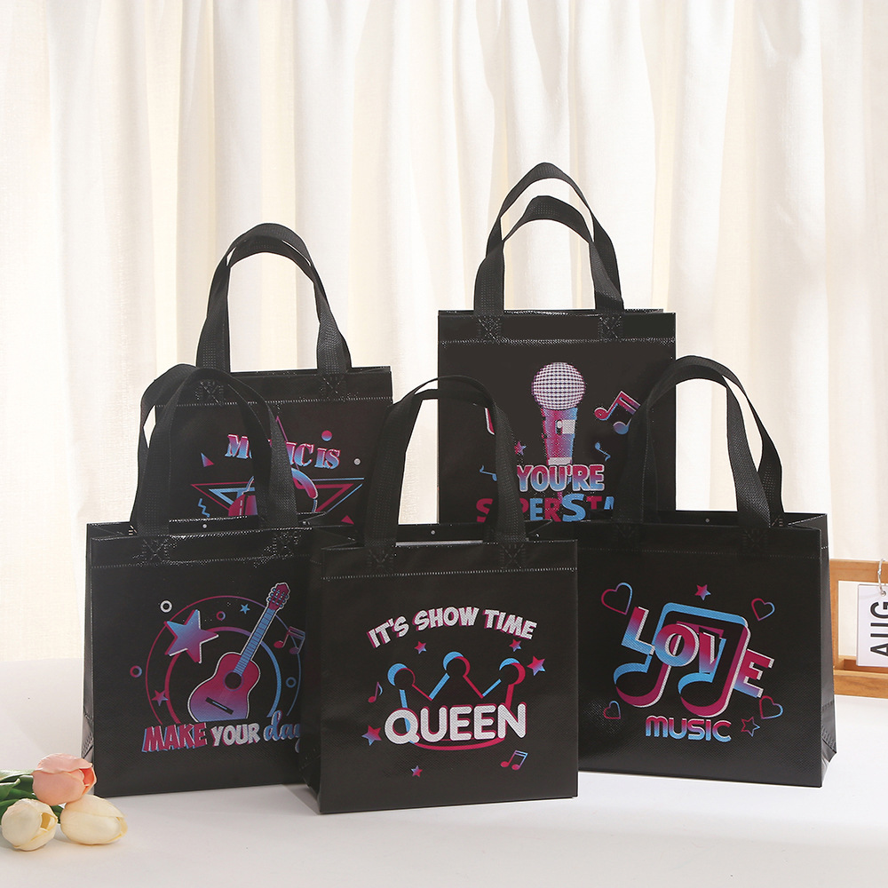 10Pcs Black Let's Rock Music T - Event Party Shop のレビューと価格