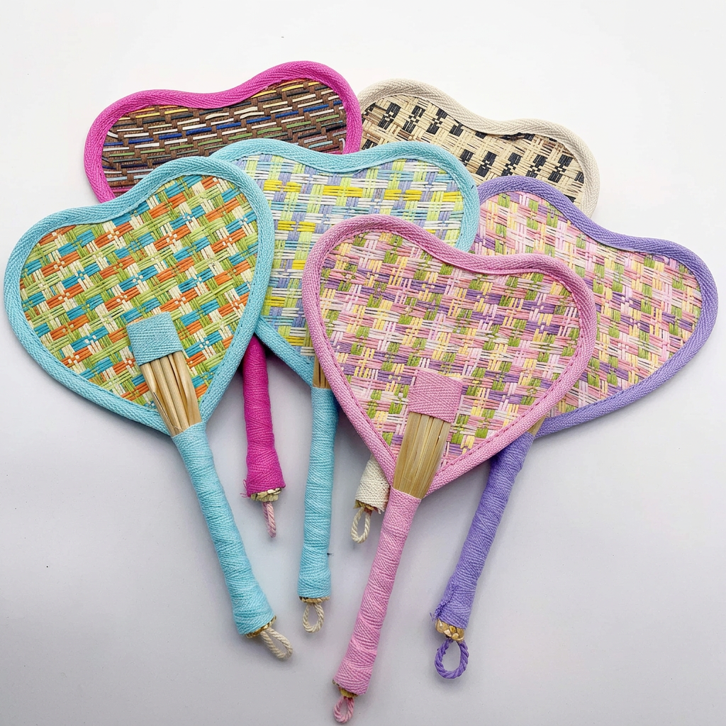 Portable Cooling Fan Colorful  - Paper Straw Color のレビューと価格