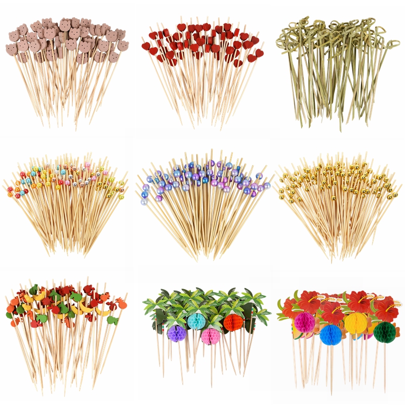 50/100pcs Cute Bear Heart Bead - Centerpiece Stick のレビューと価格