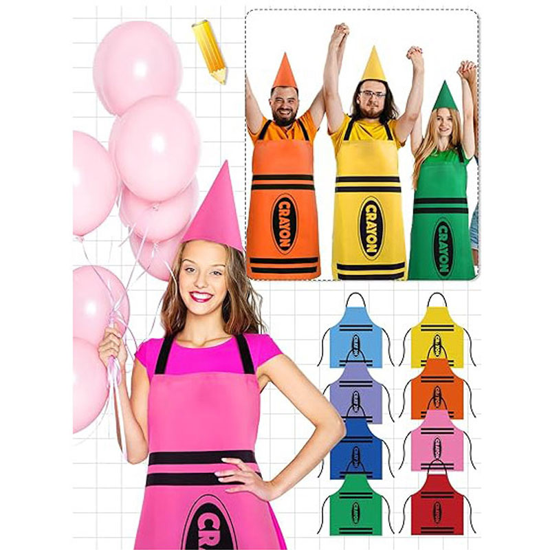 Colorful Crayon Themed Gnome S - Party Hat Cone のレビューと価格