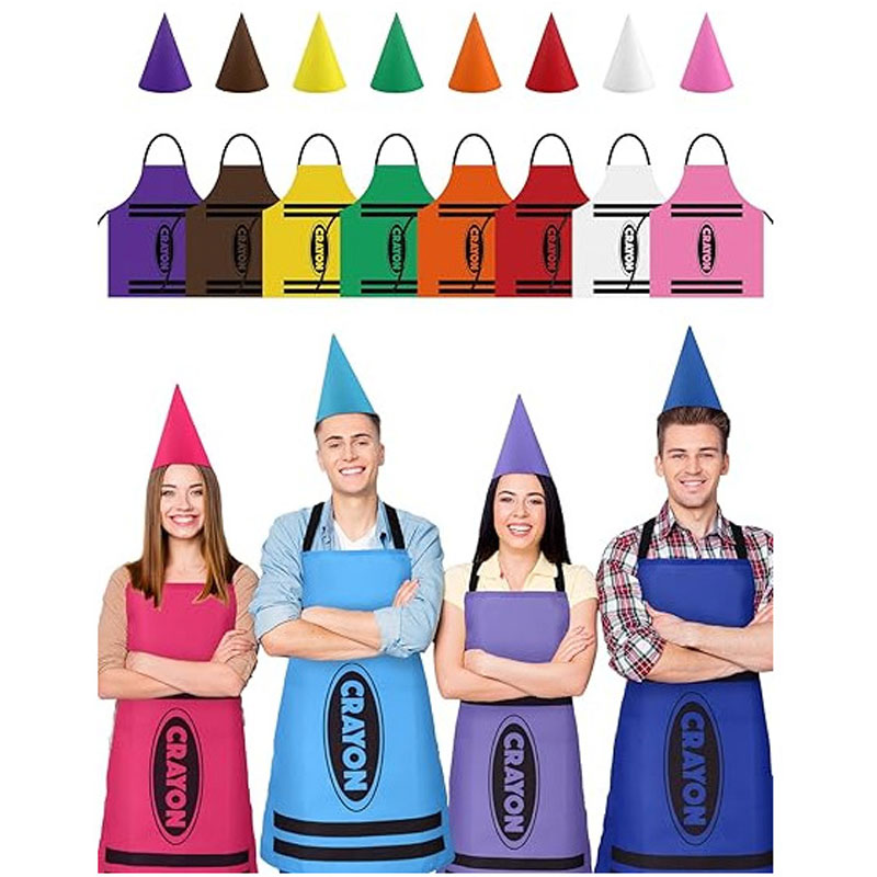 Colorful Crayon Themed Gnome S - Party Hat Cone のレビューと価格