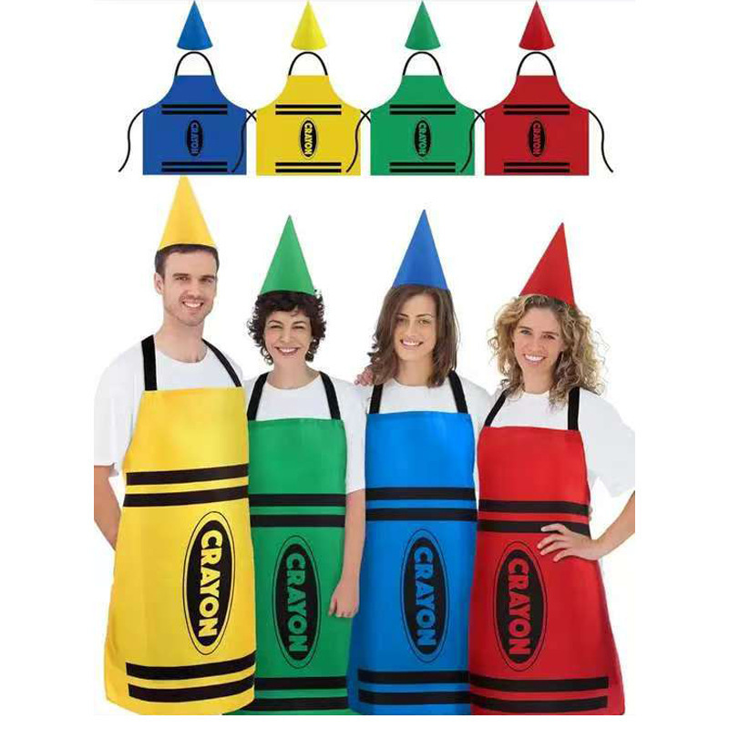 Colorful Crayon Themed Gnome S - Party Hat Cone のレビューと価格