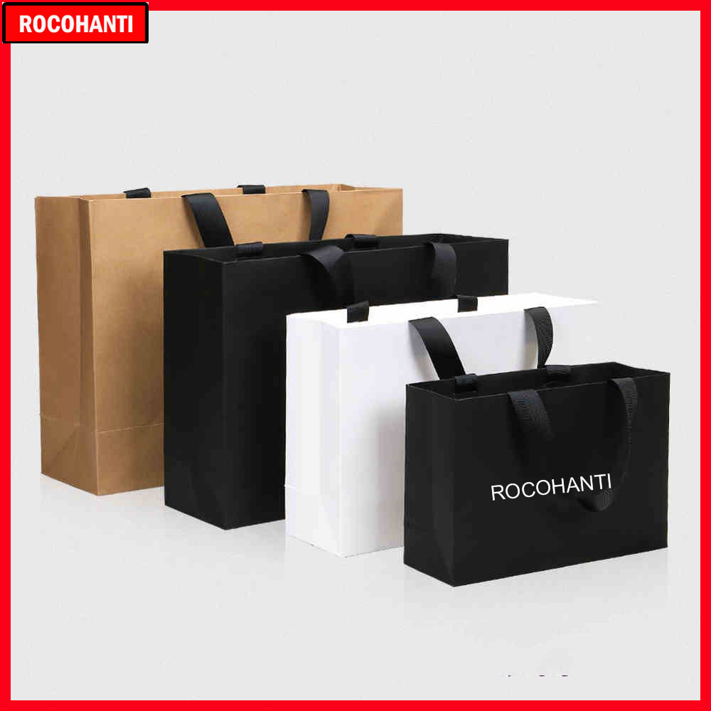 50pcs Custom Logo Paper Shoppi - Event Party Shop のレビューと価格