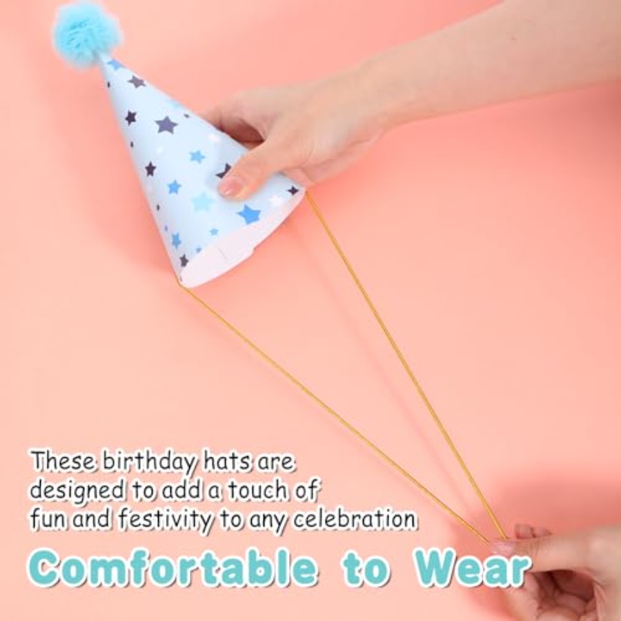 10 PCS Birthday Party Hats for - Party Hat Cone のレビューと価格