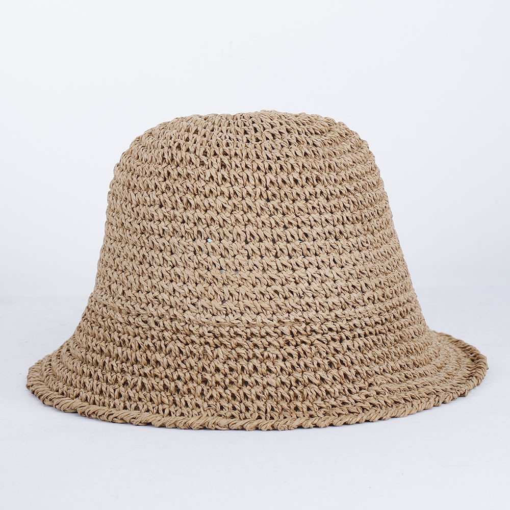 Womens Straw Sun Hat Woven Buc - Paper Straw Color のレビューと価格