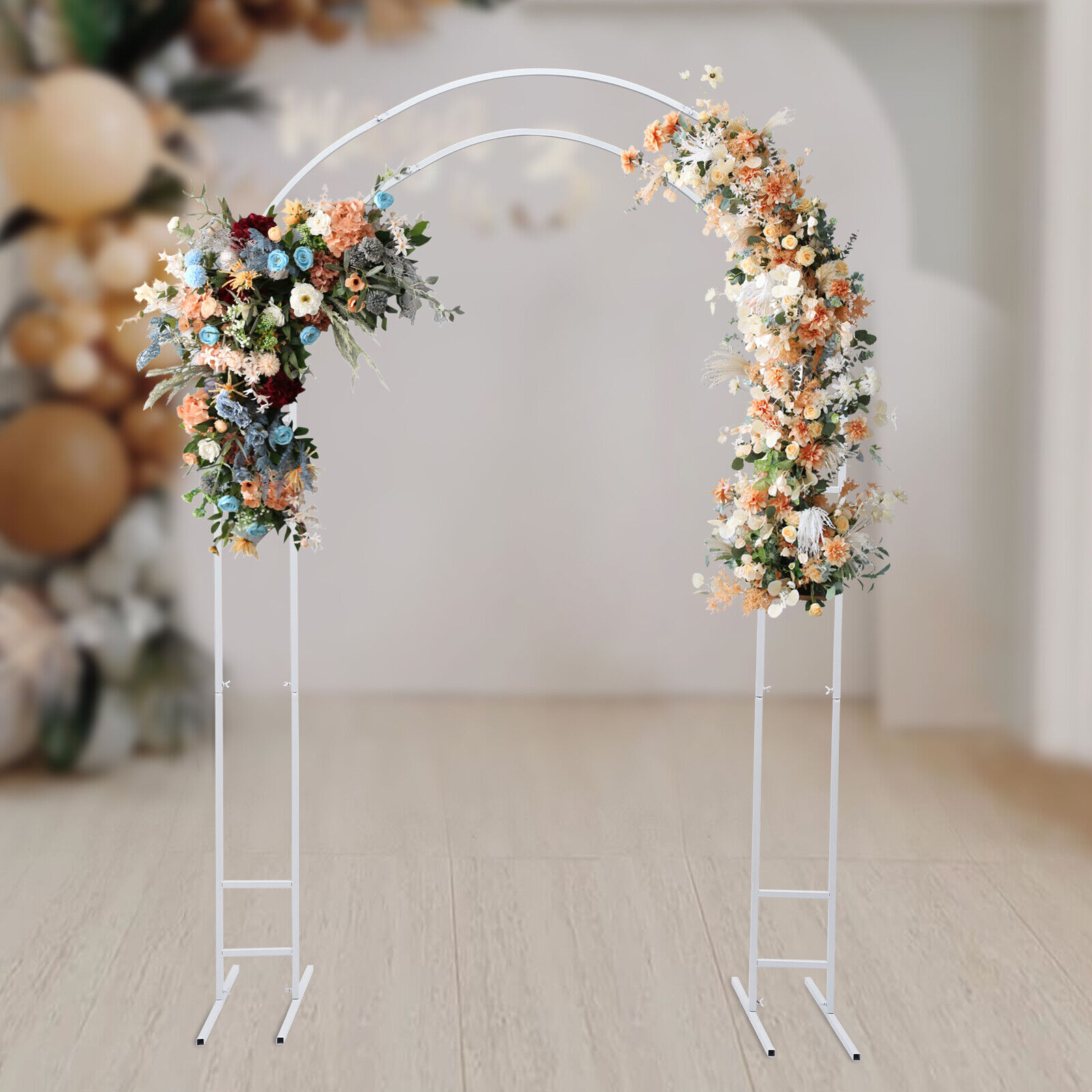 Metal Wedding Stand Arch Frame - Balloon Arch Kit のレビューと価格