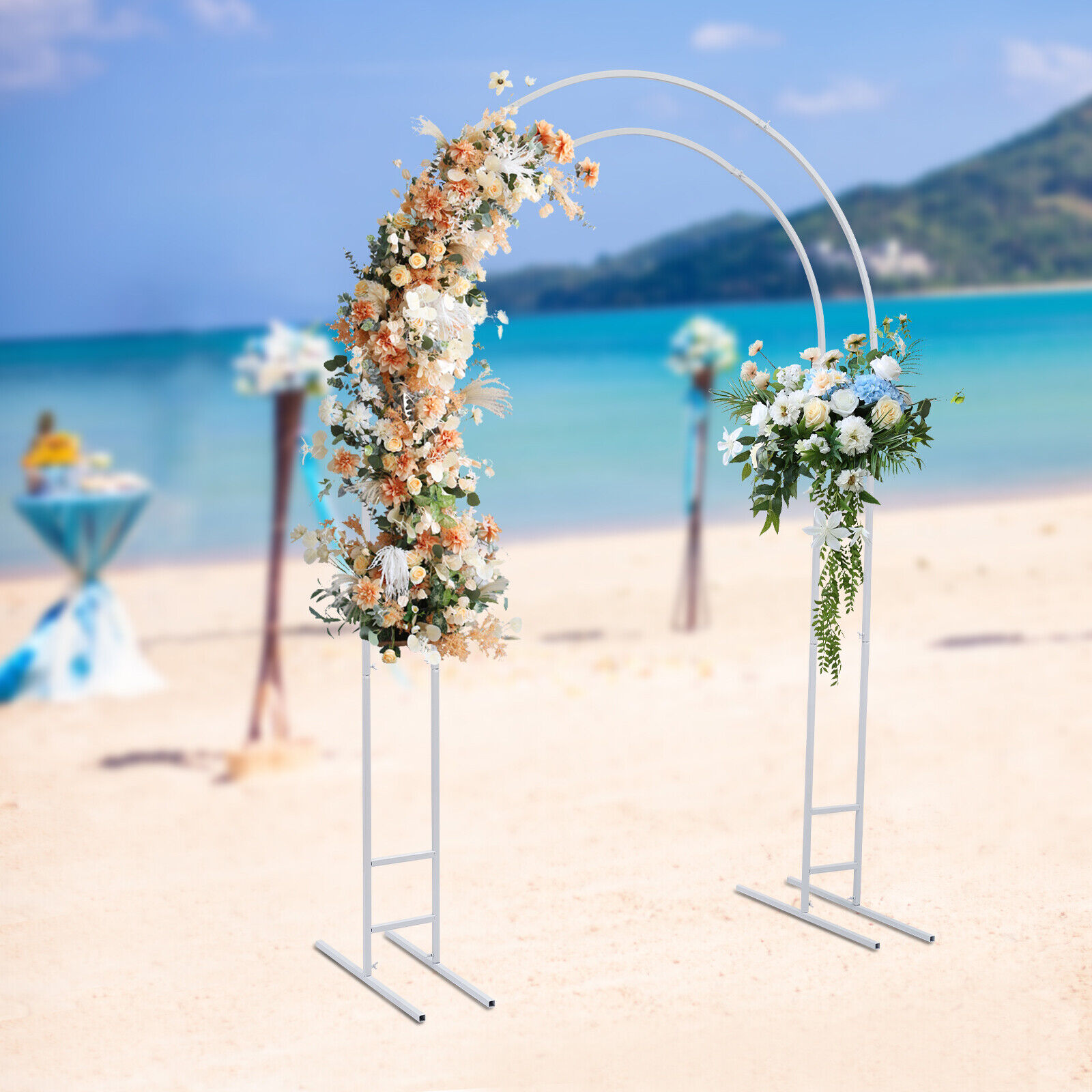 Metal Wedding Stand Arch Frame - Balloon Arch Kit のレビューと価格