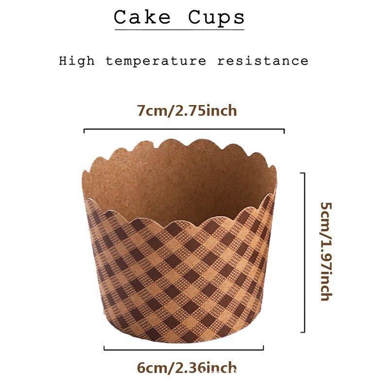 50Pcs/Pack Cupcake Paper Cups  - Plastic Cup 50Pcs のレビューと価格