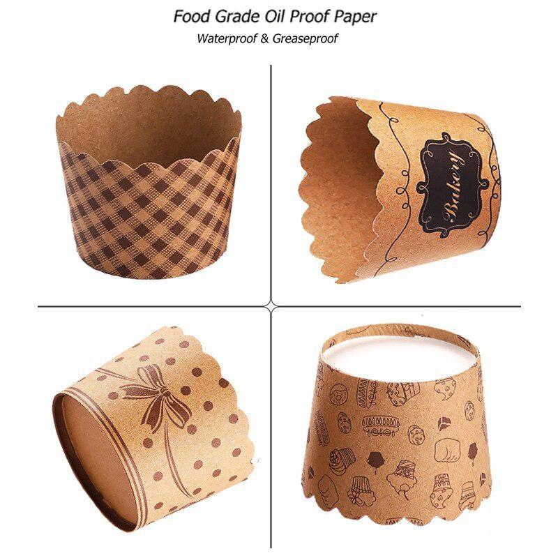 50Pcs/Pack Cupcake Paper Cups  - Plastic Cup 50Pcs のレビューと価格