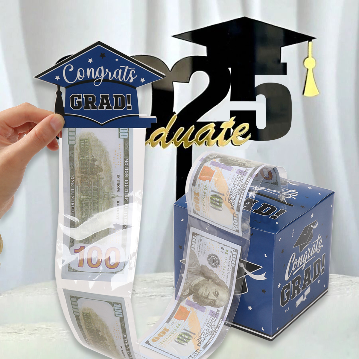1set Happy Graduation Cash Gif - Event Party Box のレビューと価格