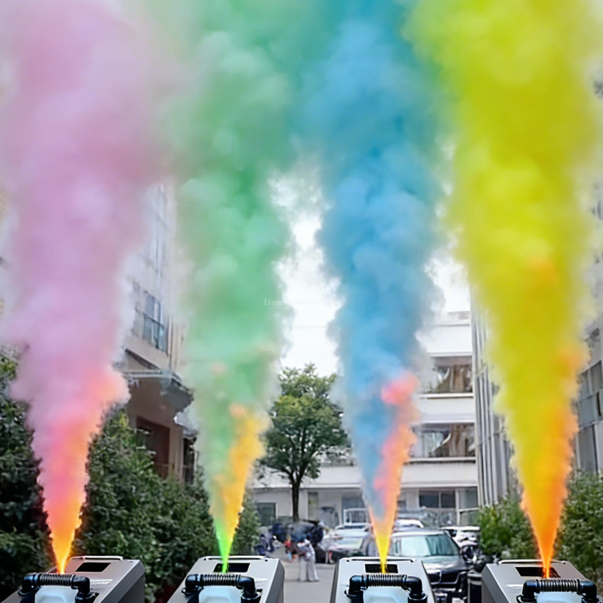 Event Color Smoke Machine Remo - Event Party Dj のレビューと価格