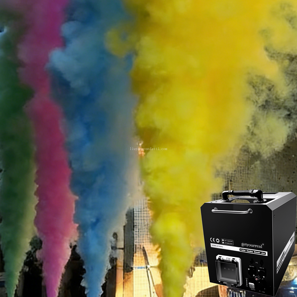 Event Color Smoke Machine Remo - Event Party Dj のレビューと価格