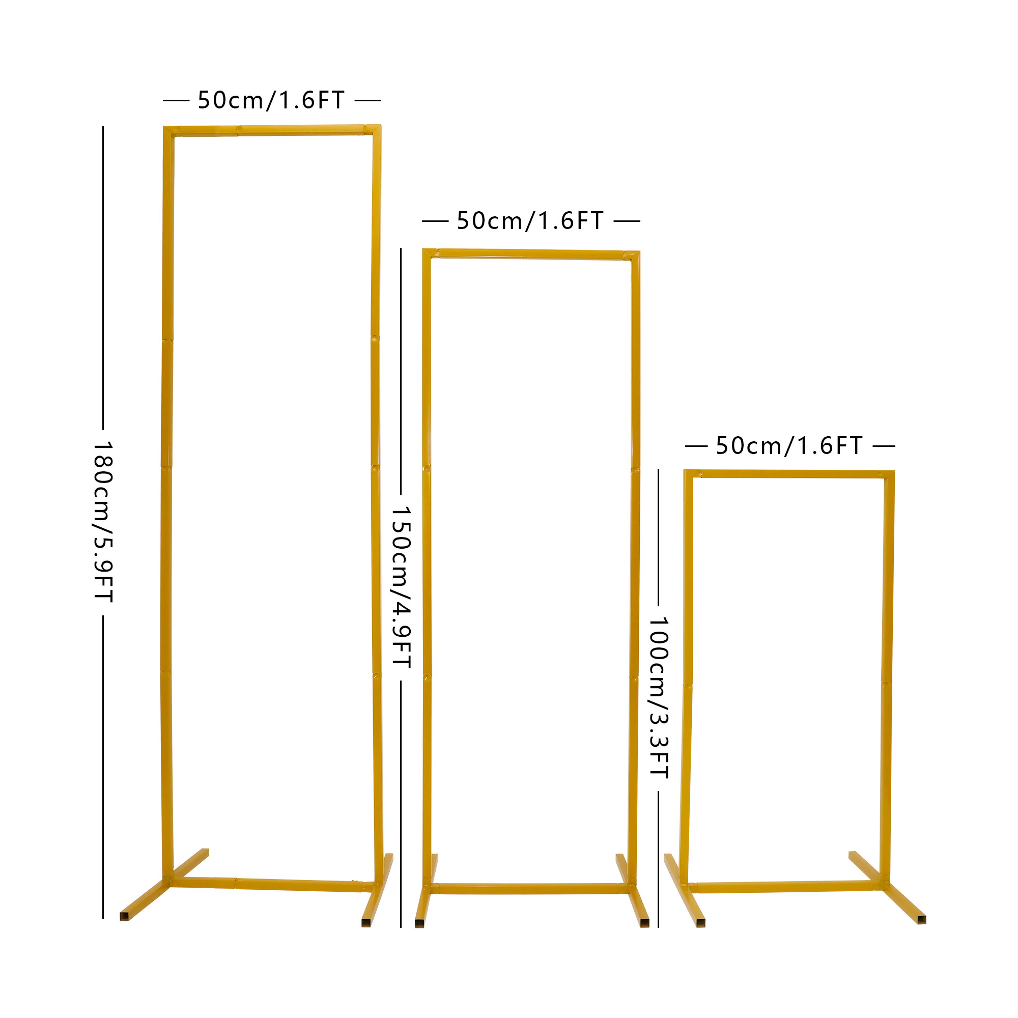 Wedding Arch Metal Iron Backdr - Balloon Arch Kit のレビューと価格