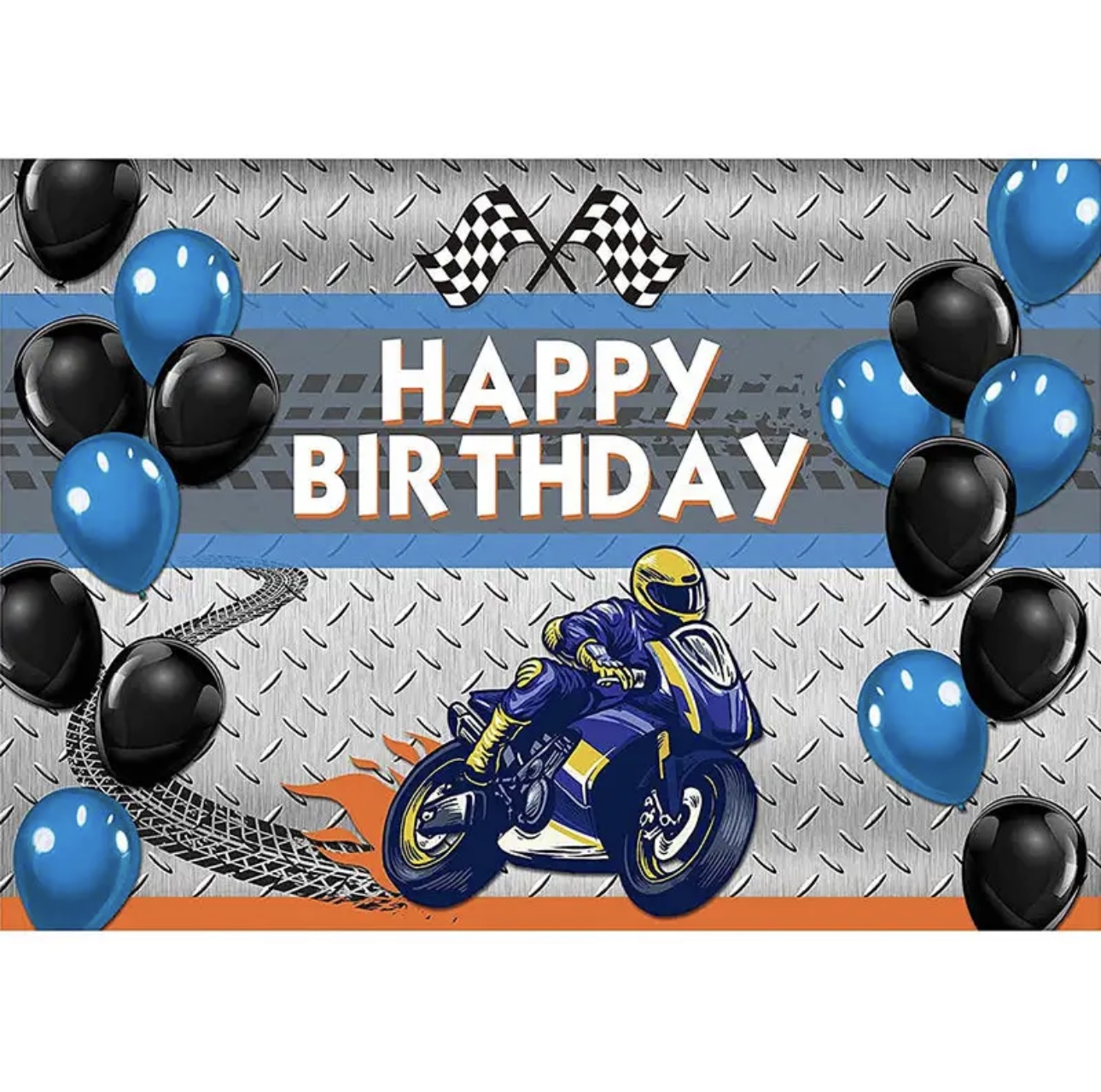 Motocross Racing Theme Backdro - Dessert Table Backdrop のレビューと価格