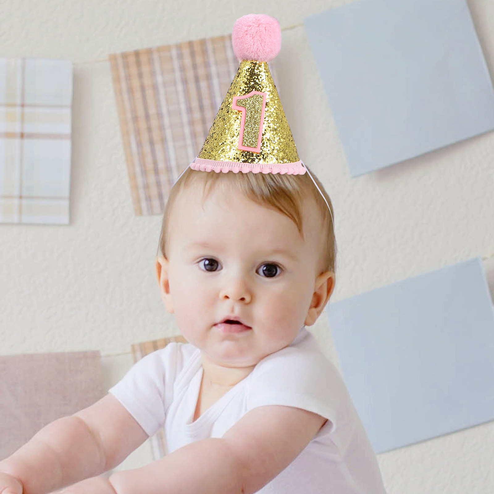 Premium Cloth Birthday Party C - Party Hat Cone のレビューと価格