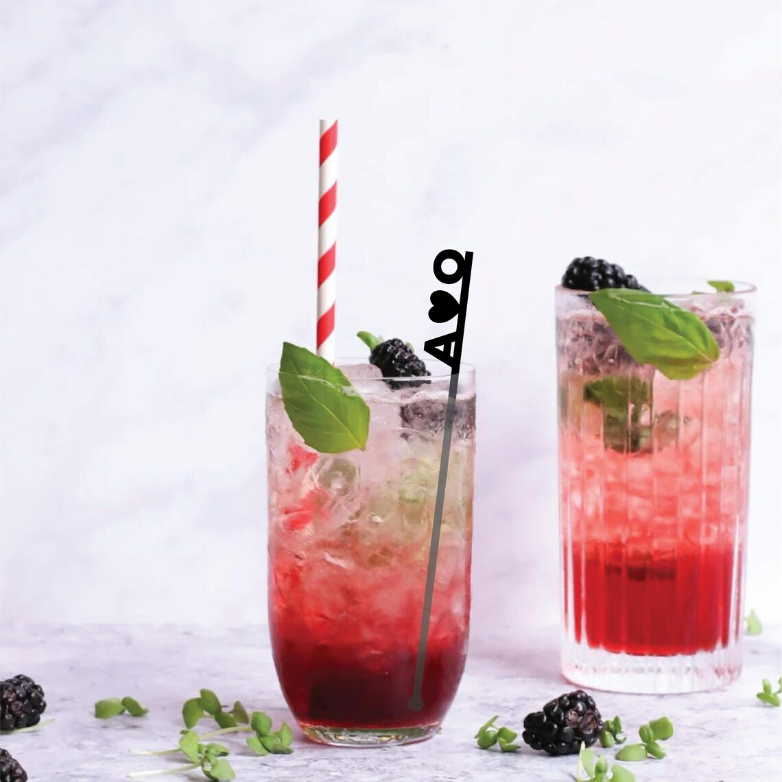 Personalized Wedding Cocktail  - Centerpiece Stick のレビューと価格