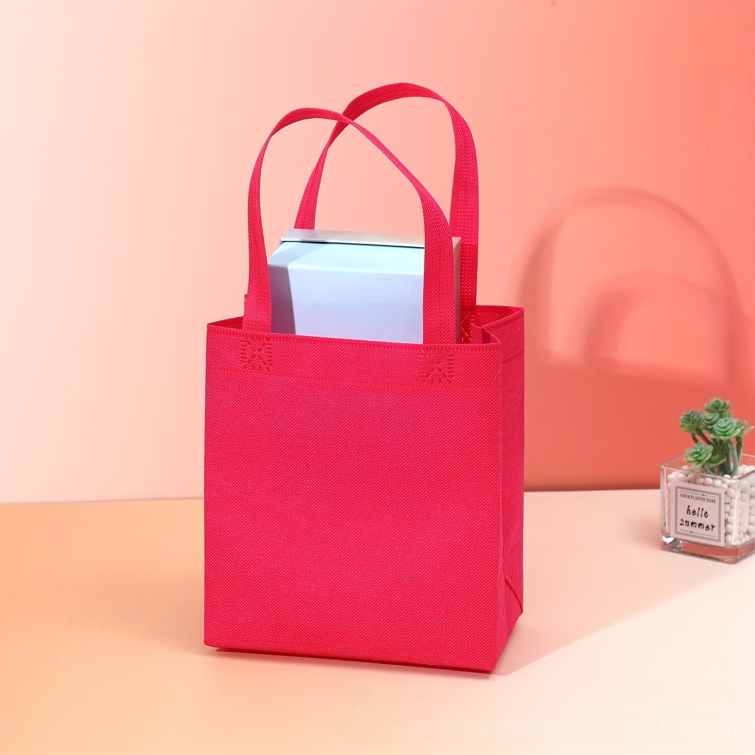 100PCS Reusable Non-woven Shop - Event Party Shop のレビューと価格