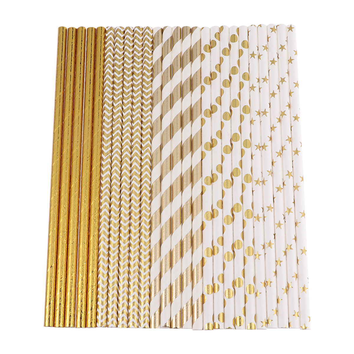 50Pcs Heart Paper Straws Biode - Paper Straw Color のレビューと価格