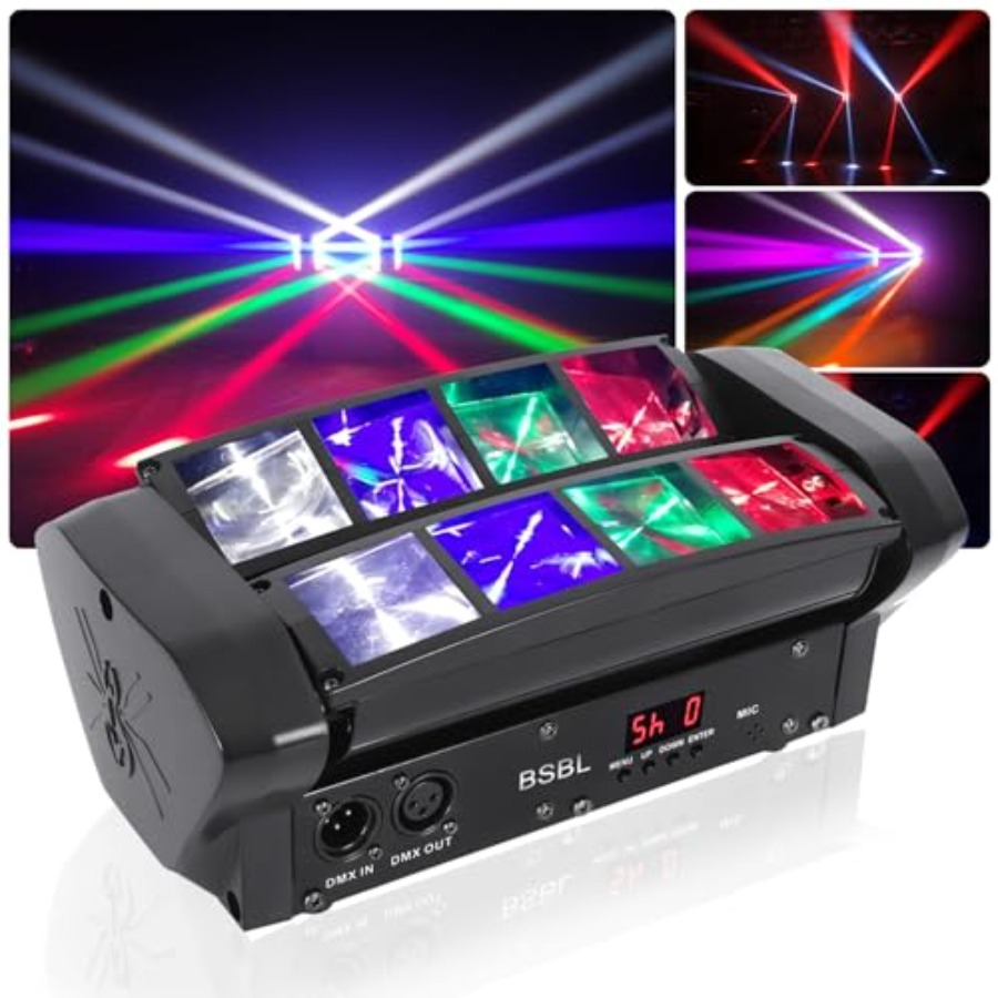 RGBW Moving Head DJ Light LED  - Event Party Dj のレビューと価格