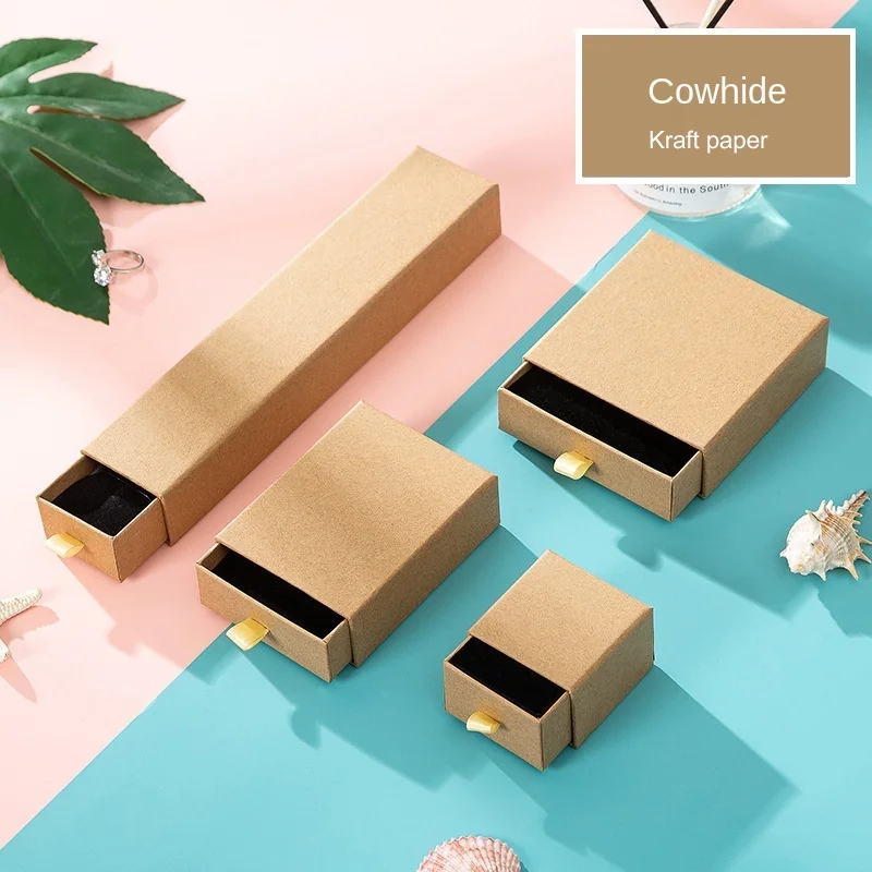 1pc Jewellery Boxs Khaki Cardb - Event Party Box のレビューと価格