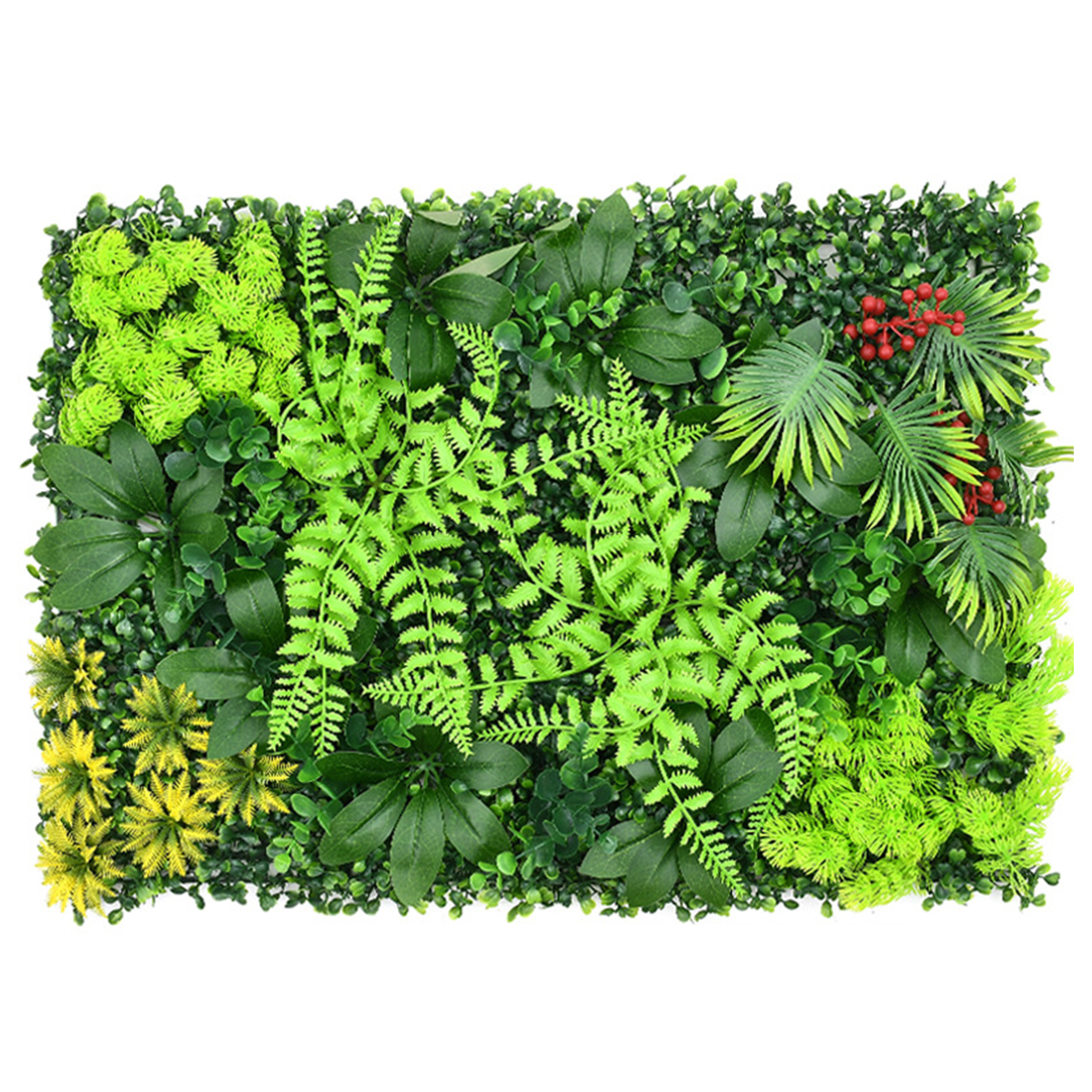 Artificial Plant Wall Reusable - Flower Wall Panel のレビューと価格