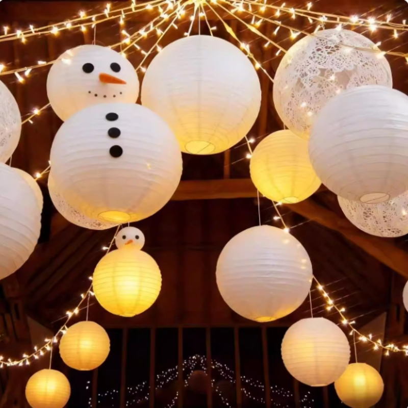 White Chinese Paper Lantern Ch - Event Party Shop のレビューと価格