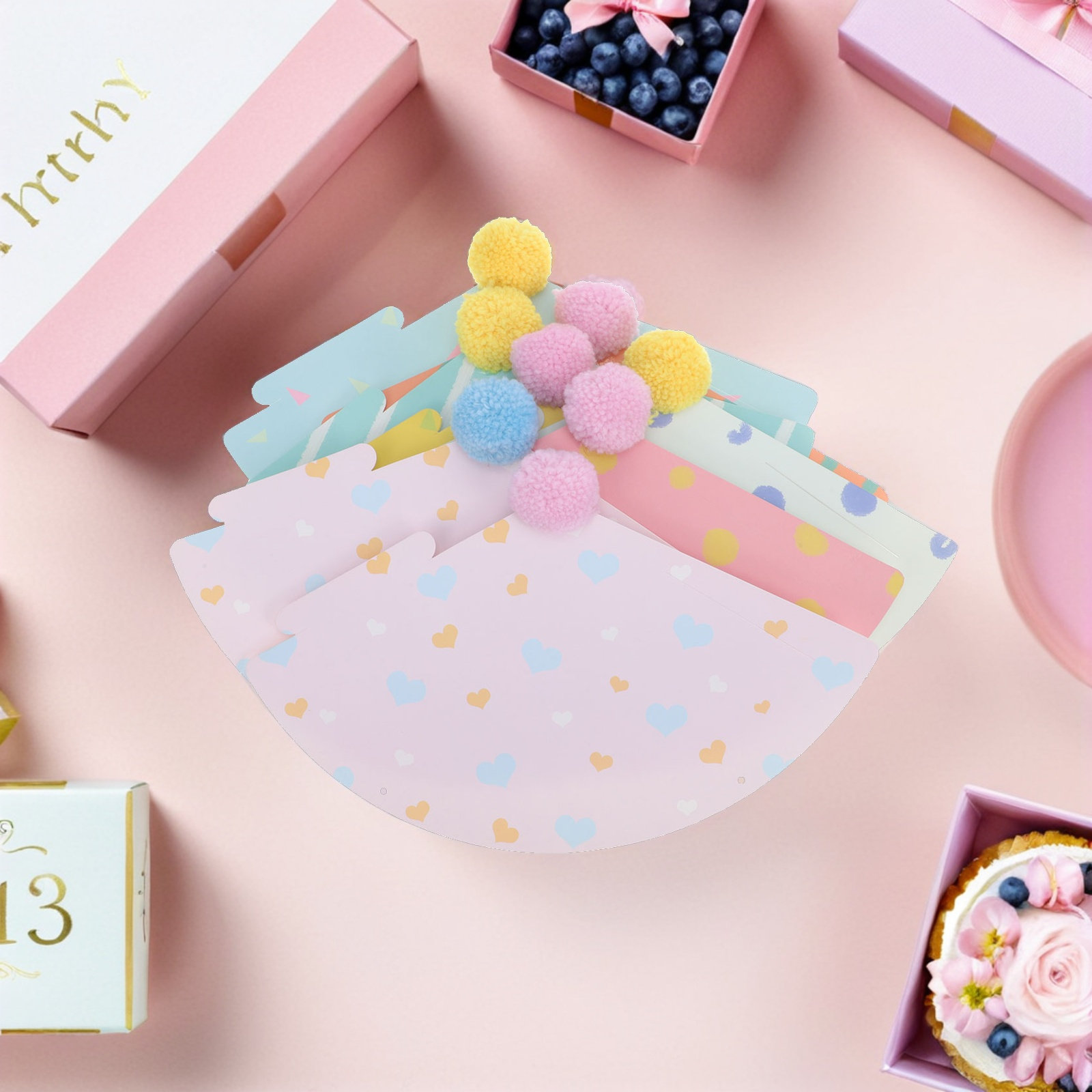 14Pcs Birthday Hats Paper Cone - Party Hat Cone のレビューと価格