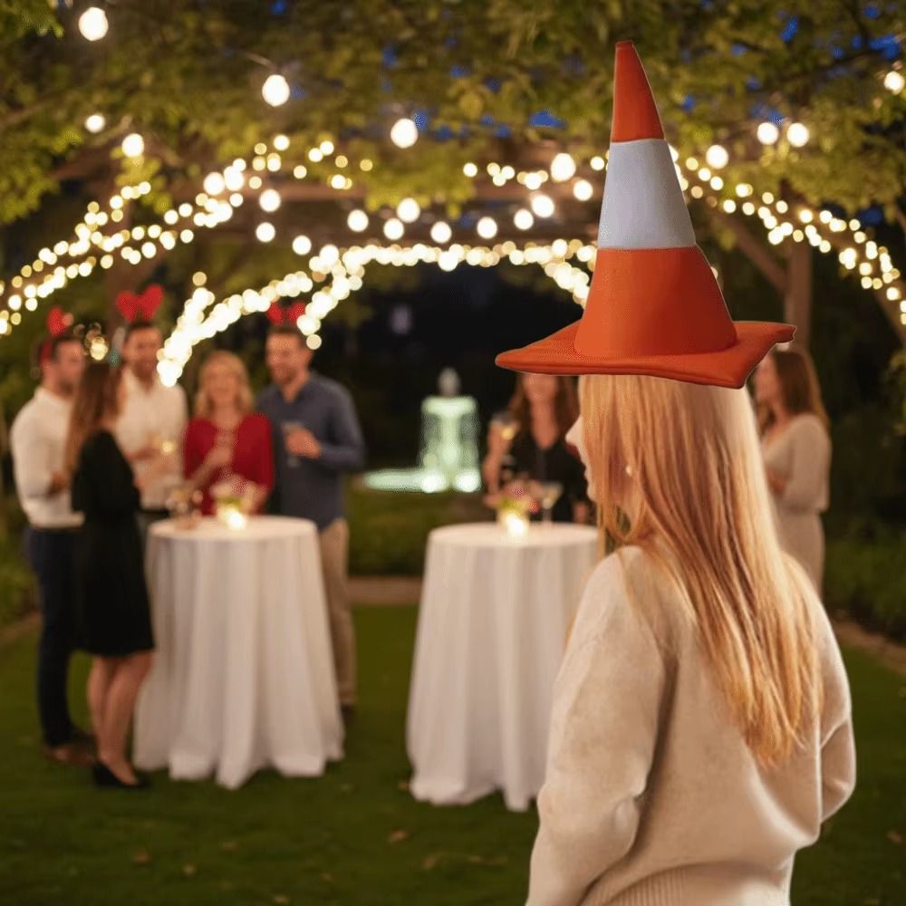Funny Foldable Design Traffic  - Party Hat Cone のレビューと価格