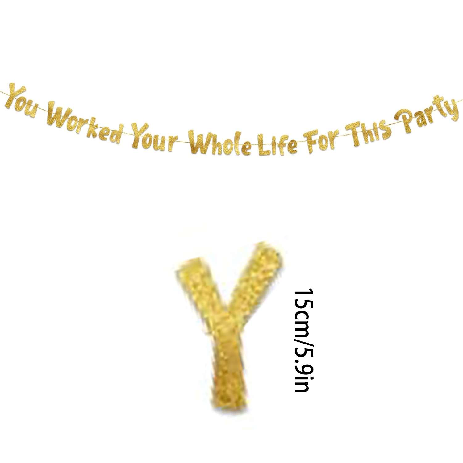 Retirement Party Decorations Y - Party Banner Gold のレビューと価格